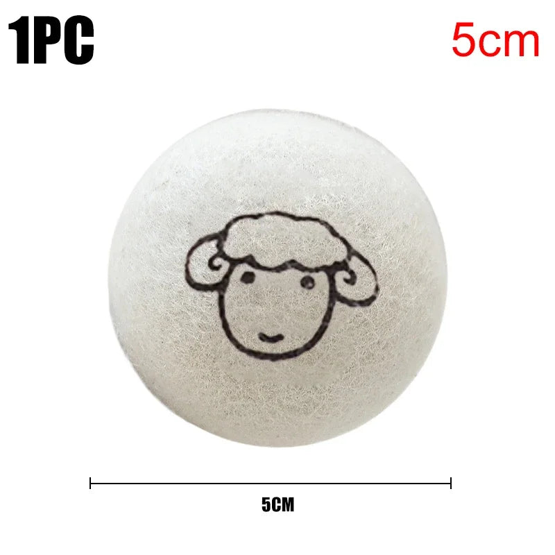 MinouZen™ – Boules de Séchage Naturelles en Laine Écologique